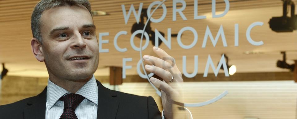 Olivier Schwab, directeur du WEF. [Keystone - Laurent Gillieron]