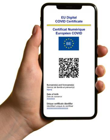 Voilà à quoi ressemblera le "Certificat Numérique Européen COVID". [ec.europa.eu - eHealth Network]
