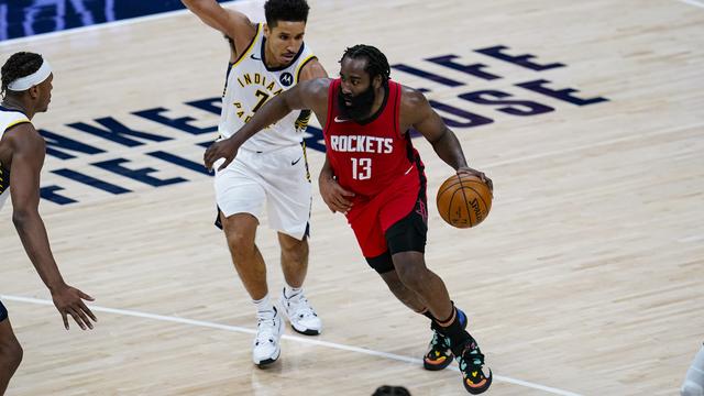 James Harden retrouvera notamment Kevin Durant sous ses nouvelles couleurs. [AP - Michael Conroy]