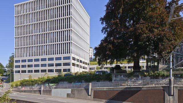 Le siège du Tribunal administratif fédéral à Saint-Gall. [Keystone - Gaëtan Bally]