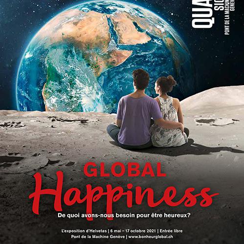 "Global Happiness" exposition proposée par Helvetas au "Quartier Libre" des Services Industriels Genevois (SIG) jusquʹau 17 octobre 2021. [dr - ww2.sig-ge.ch]