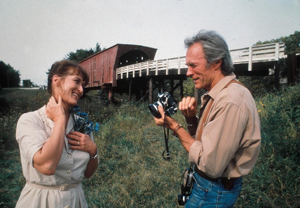 "Sur la route de Madison", avec Meryl Streep et Clint Eastwood. 1995. [Warner Bros. / Amblin Entertainm / Collection Christophel / Collection ChristopheL via AFP]