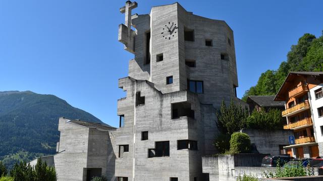 L'église Saint-Nicolas de Myre d'Hérémence en Valais. [Cath.ch - © Jacques Berset]