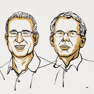 David Card, Joshua Angrist et Guido Imbens sont récompensés par le prix Nobel d'économie 2021. [Académie Nobel]