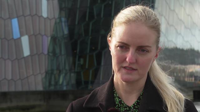 Sigríður Dögg Guðmundsdóttir, directrice de l'office de tourisme islandais. [RTS]