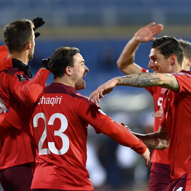 Les Suisses ont connu un début de match exceptionnel face à la Bulgarie. [Laurent Gillieron]