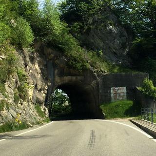 Le tunnel de La Roche. [RTS - Gaël Klein]