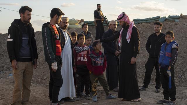 Le village de Majid, en Irak, s'apparente à un bunker ultra sécurisé. [RTS - Charles Thiéfaine]