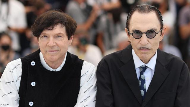 Russell et Ron Mael, les deux frères du groupe Sparks. [AFP - Valery Hache]