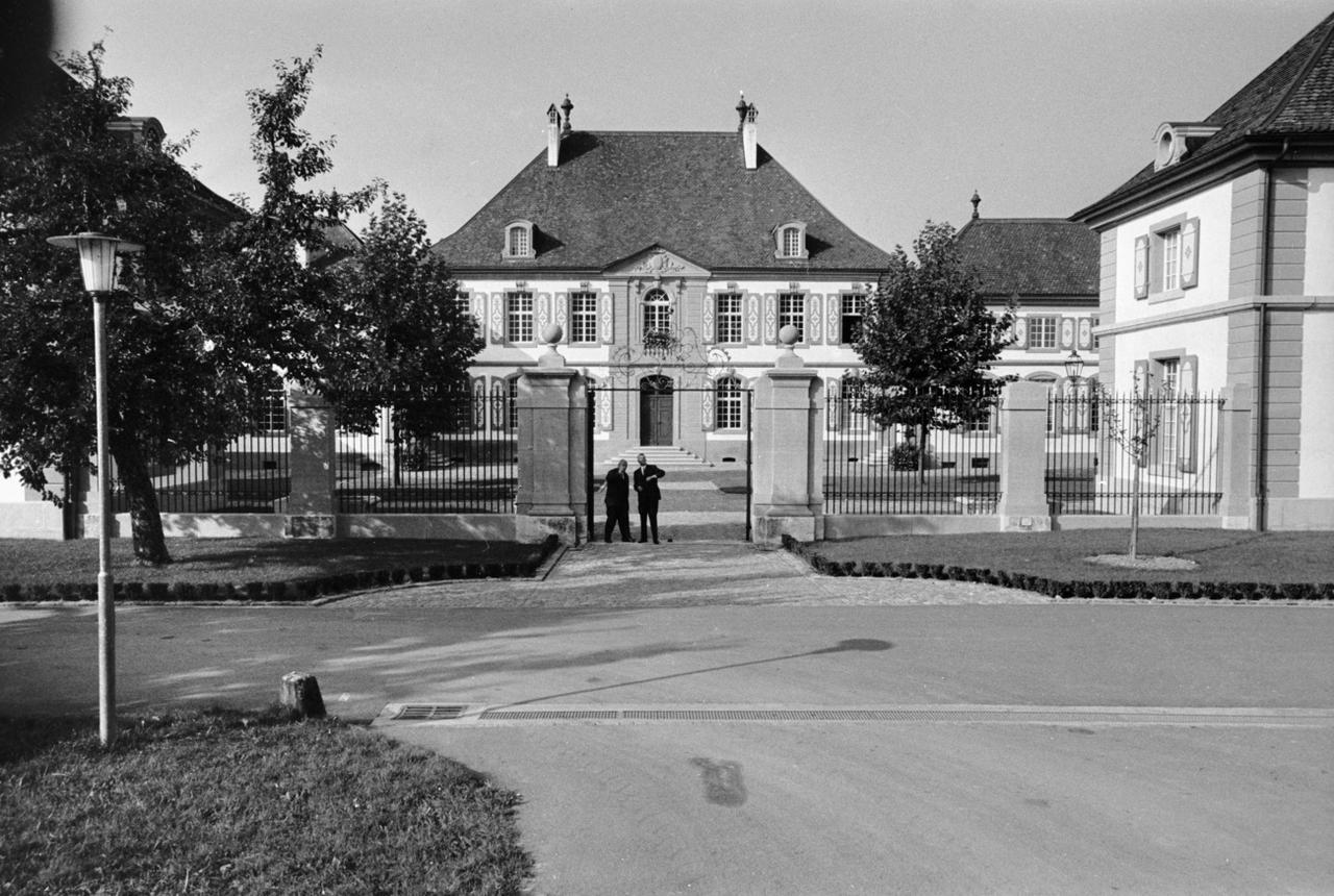 La prison pour femmes d'Hindelbank, photographiée dans les années 1970. [Keystone - STR]