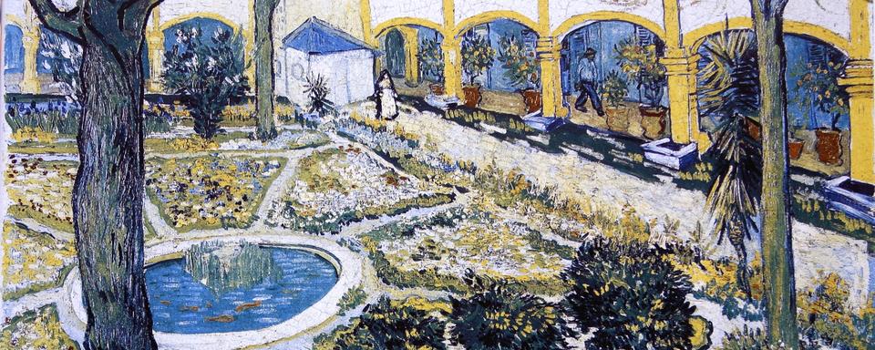 "Le Jardin de l’hôpital en Arles" du peintre Vincent Van Gogh. [Nicolas Thibaut / Photononstop via AFP - Van Gogh]