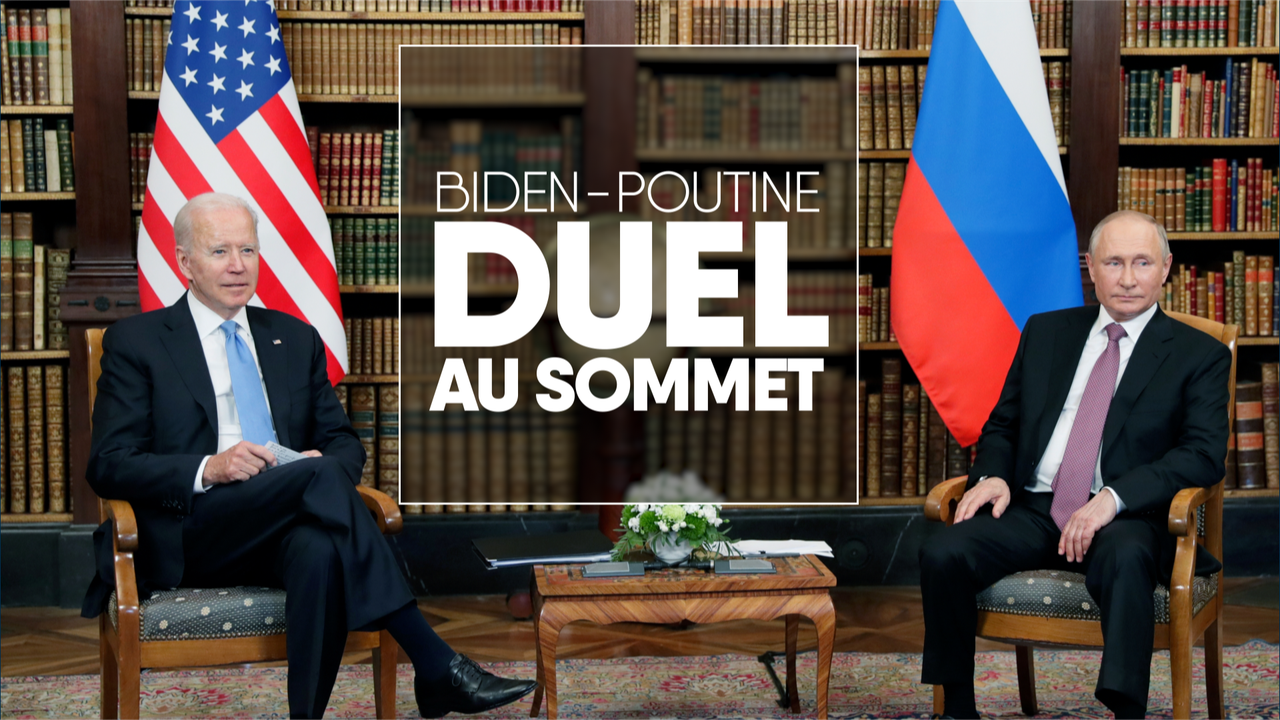 Géopolitis: Biden-Poutine, duel au sommet [via Reuters - Sputnik/Mikhail Metzel/Pool]