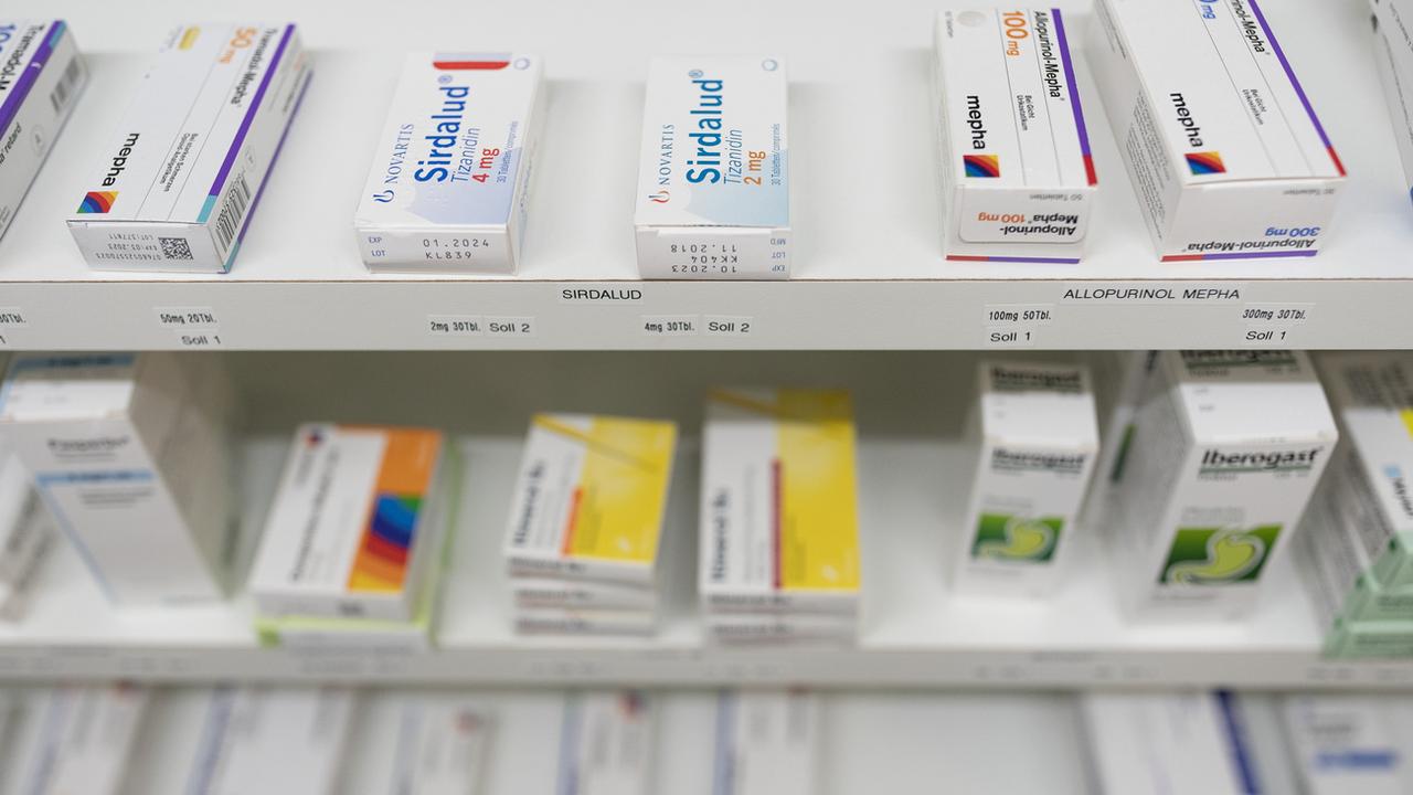 La Suisse se distingue toujours par un prix très élevé des médicaments. [KEYSTONE - Gaetan Bally]