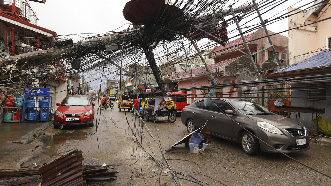 Le typhon Rai, aux Philippines, a fait au moins 375 morts. [AP - Jilson Tiu]