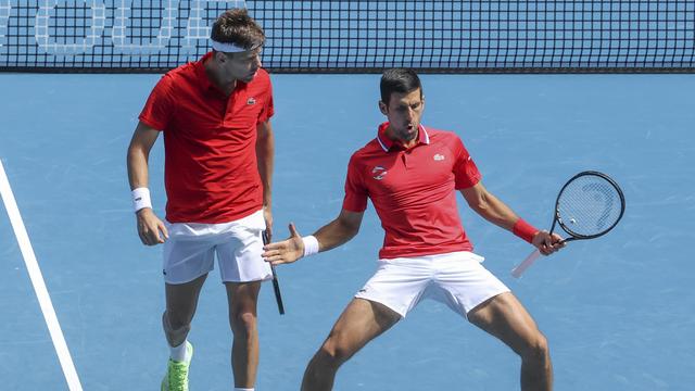 Djokovic fera la paire avec Krajinovic à Paris. [Hamish Blair)]