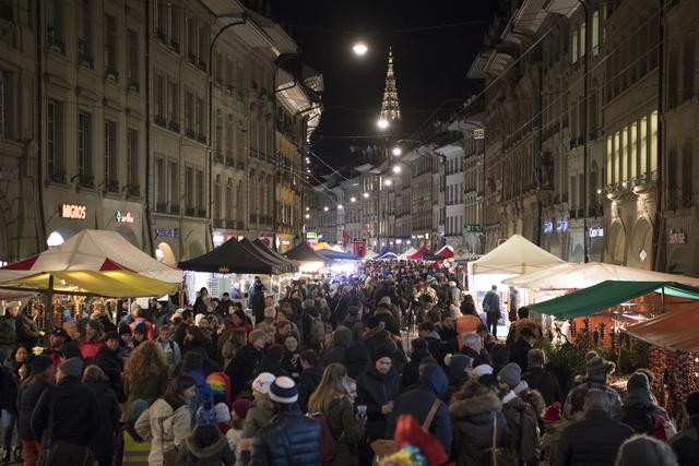 Le "Zibelemärit" en novembre 2017. [Anthony Anex - ANTHONY ANEX]