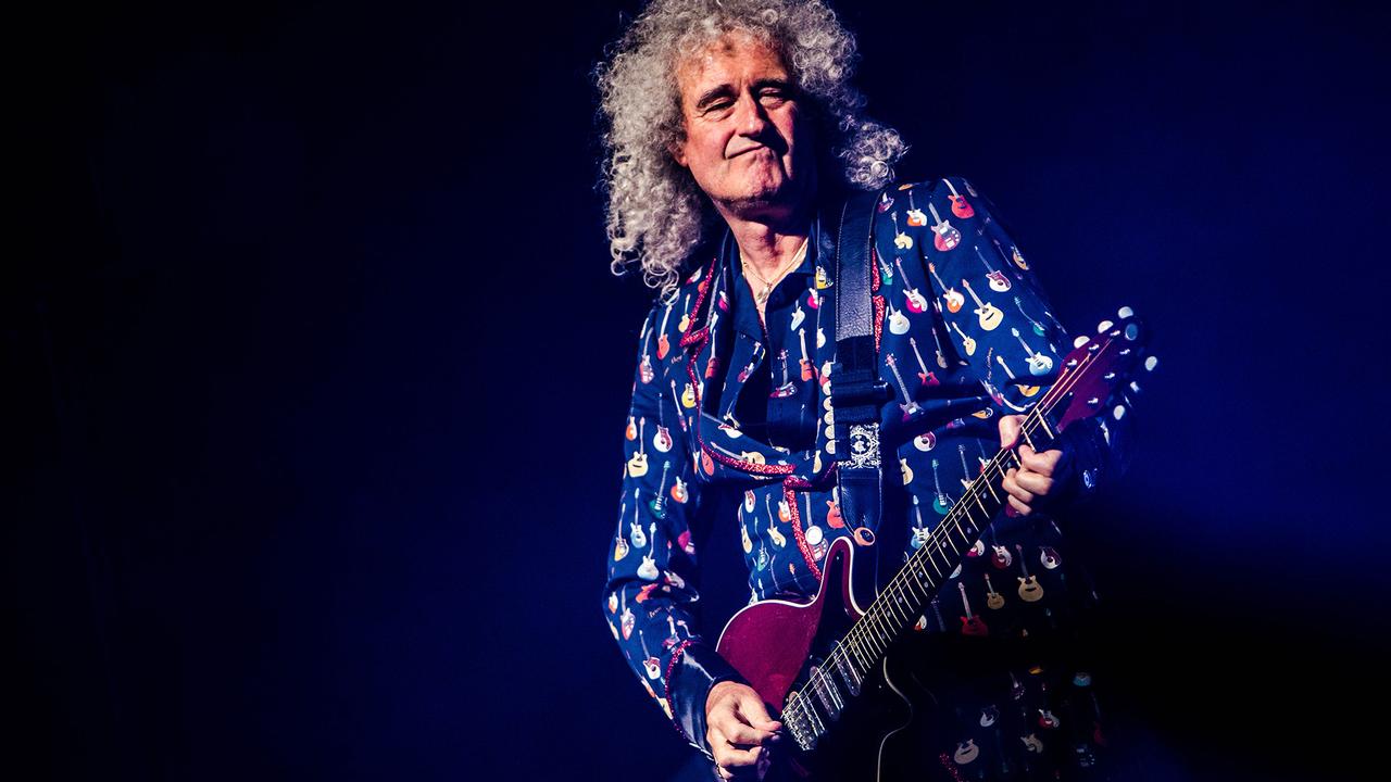 Brian May, guitariste de Queen. [AFP - Mairo Cinquetti]