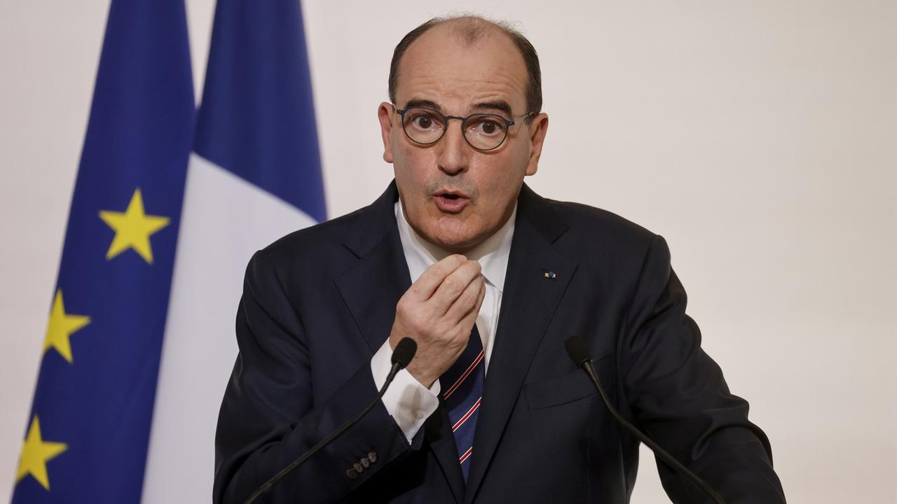 Le Premier ministre français Jean Castex. [Keystone - Ludovic Marin]