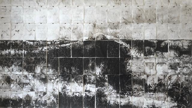 Emmanuel Wüthrich, "Vague (I)", 2018, lavis d’encre de Chine sur papier [© Collection de l’artiste - Emmanuel Wüthrich]
