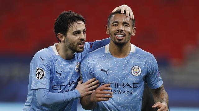 Gabriel Jesus a inscrit le 2e but des Citizens. [Laszlo Balogh]