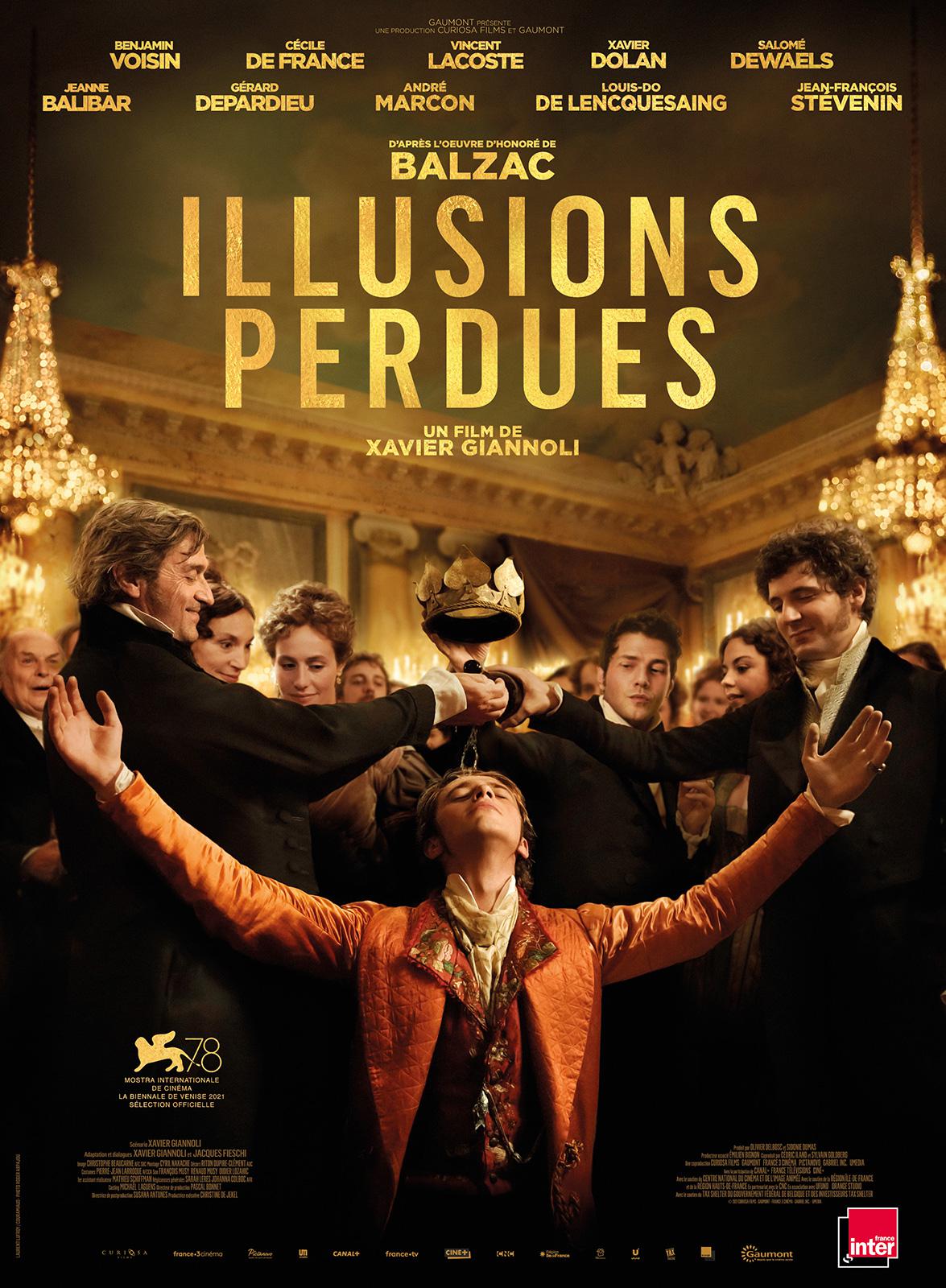 L'affiche du film "Illusions Perdues", de Xavier Giannoli. [Curiosa Films/Gaumont]