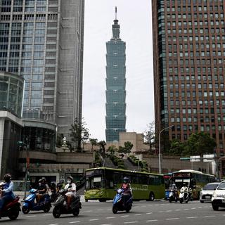 La ville de Taiwan. [Keystone/EPA - Ritchie Tongo]