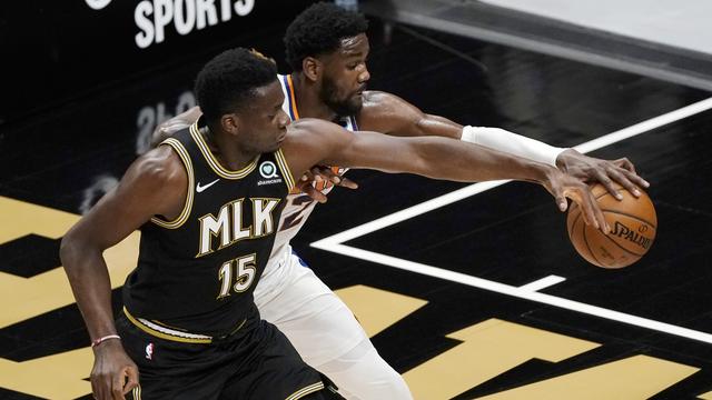 Clint Capela et Cie ont engrangé une importante victoire. [AP Photo/John Bazemore]