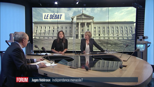 Débat entre Adrian Gasser, Laurence Fehlmann Rielle et Etienne Kocher. [RTS - RTS]