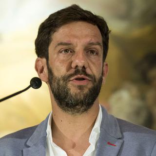 Mario Timbal nouveau directeur de la Radio-Télévision suisse italienne (RSI). [Keystone - Thomas Delley]