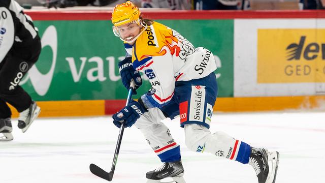 Sven Andrighetto (ZSC Lions) avait été suspendu après l'acte V face à Lausanne. [Pascal Muller]