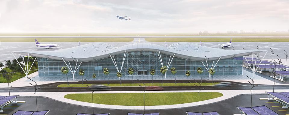 Le projet de construction de l'aéroport de Vlorë en Albanie. [Vlora Airport]