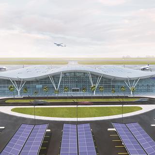Le projet de construction de l'aéroport de Vlorë en Albanie. [Vlora Airport]