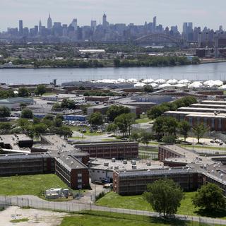La prison de Rikers Island à New York. [AP Photo/Keystone - Seth Wenig]
