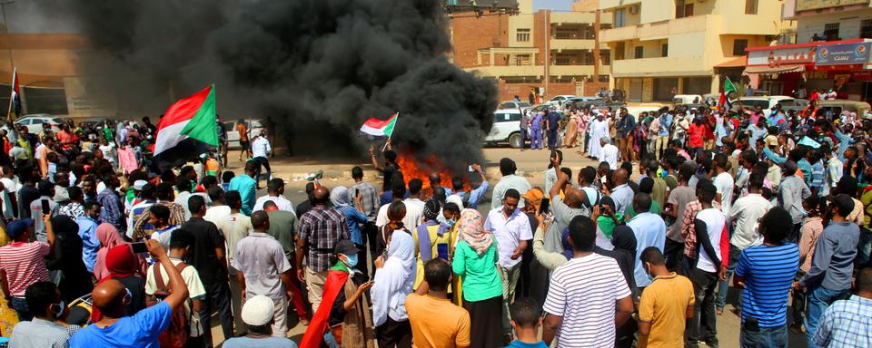 Le Soudan ferait face à un coup d’état [EPA/Keystone - Mohammed Abu Obaid]