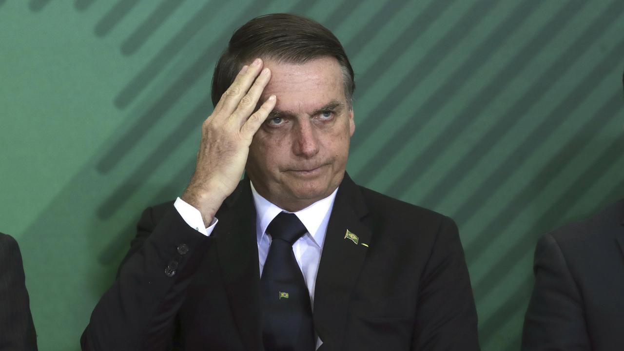 Le président brésilien Jair Bolsonaro. [AP/Keystone - Eraldo Peres]