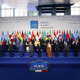 Le G20 2021 se déroule du 30-31 octobre. [EPA/Keystone - Ludovic Marin]