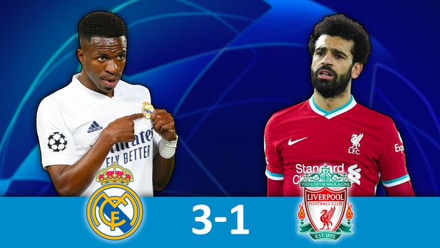 1-4 aller, Real Madrid - Liverpool (3-1): le Real s'impose face à un triste Liverpool