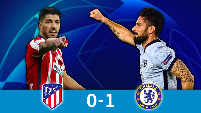 1-8 aller, Atlético - Chelsea (0-1): les Blues en bonne posture grâce à un but magnifique de Giroud !