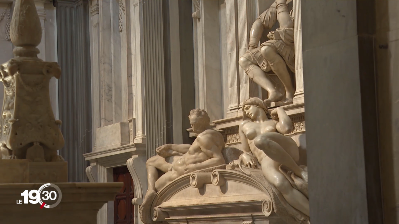 Les statues de Michel-Ange dans la Chapelle des Mèdicis de Florence ont été nettoyées grâce à une biotechnologie révolutionnaire à base de bactéries.