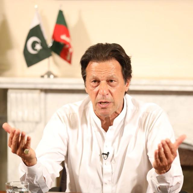 Le Premier ministre pakistanais Imran Khan. [PTI/EPA/Keystone]