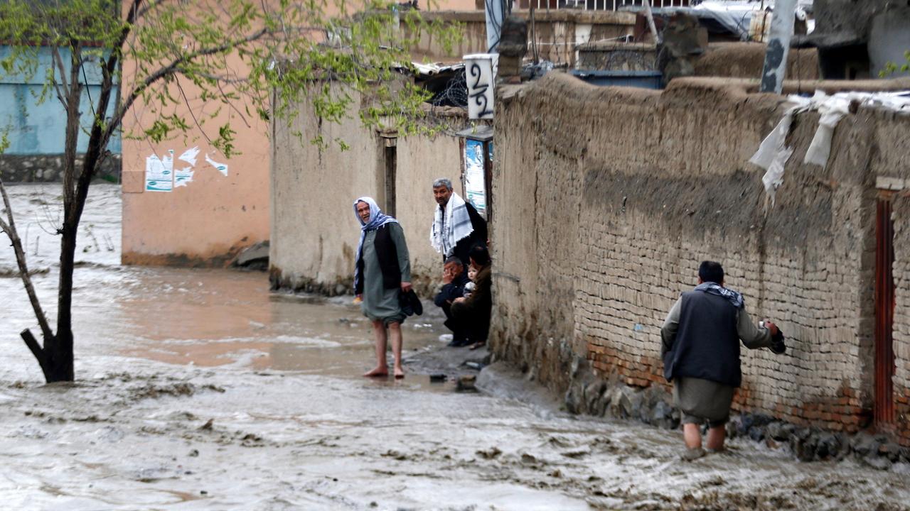 Des crues "éclair" font plus de quarante morts en Afghanistan (image d'archives). [Keystone - Jawad Jalali]
