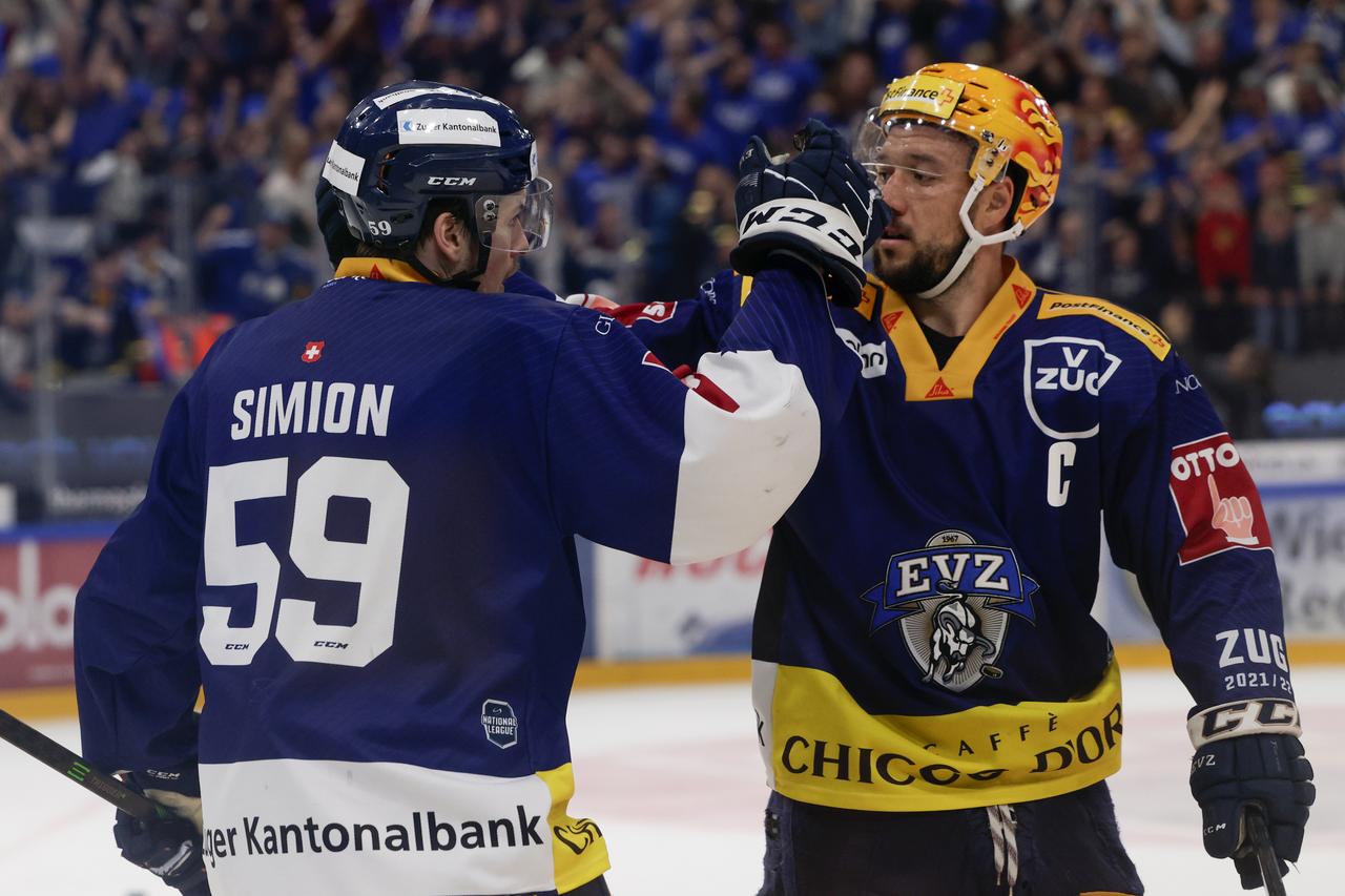 Simion et Kovar ont fait très mal aux Zurich Lions. [Marc Schumacher/freshfocus - Marc Schumacher/freshfocus]