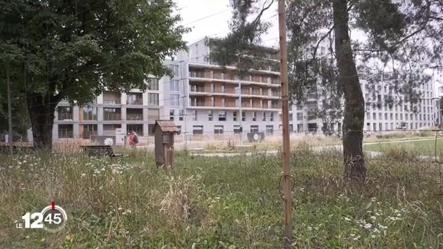 L'écoquartier des Plaines-du-Loup à Lausanne accueille ses premiers habitants. [RTS]