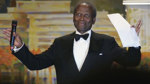 Sidney Poitier lors du Festival de Cannes en 2006. [Keystone - AP Photo/Kirsty Wigglesworth]