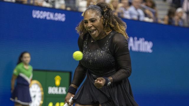 Toute la détermination de Serena Williams, qui entend marquer cet US Open de sa patte. [AP - Sarah Yenesel]