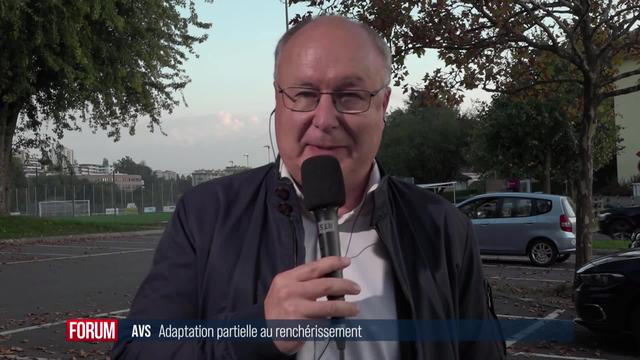 Le Conseil fédéral adapte partiellement les rentes AVS au renchérissement: interview de Pierre-Yves Maillard