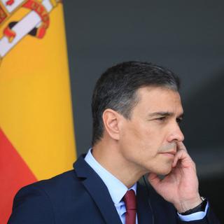 Le Premier ministre espagnol Pedro Sanchez en juillet 2021. [AFP - Petras Malukas]