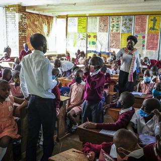 Les écoles rouvrent après deux ans de fermeture en Ouganda. [AP Photo/Keystone - Hajarah Nalwadda]