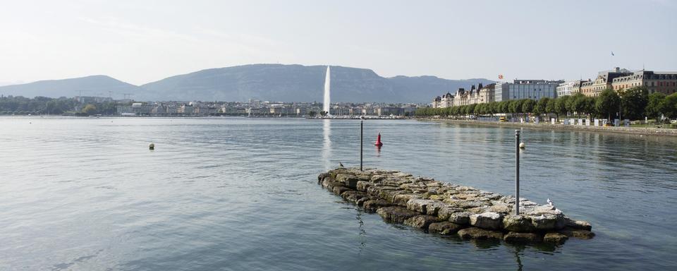 La rade de Genève (image d'illustration). [Keystone - Salvatore Di Nolfi]