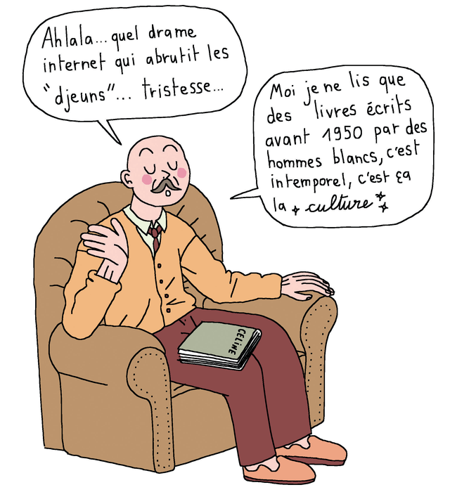 Une illustration de l'ouvrage "Internet aussi, c'est la vraie vie!". [éd. la ville brûle - Mirion Malle]